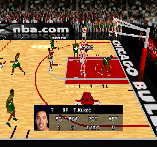 NBA In The Zone 2 screenshot 4 for Nintendo 64